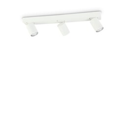 Rudy Indoor 3 Lights Ceiling Spotlight Lamp White, GU10 - thumbnail 1