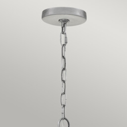 Quoizel Booker Outdoor Pendant Ceiling Light Industrial Aluminium, IP44 - thumbnail 2