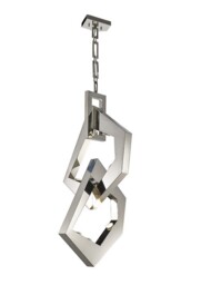 Ricadi Ceiling Pendant 8 Light GU10 Stainless Steel (Item Requires Assembly) - thumbnail 1