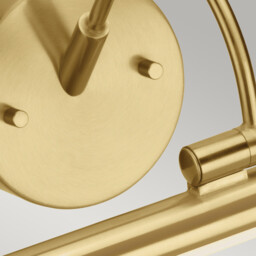 Alton LED 1 Light Large Picture Wall Light Brass - thumbnail 2