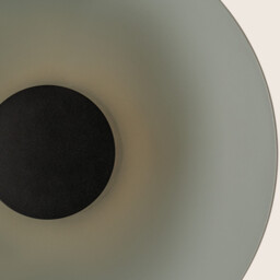 Aerisca 50cm Integrated Led Wall Lamp Black Matt-Smoked Glass LED 2700-3000K Dimmable - thumbnail 5