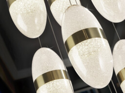 Garden Cluster Pendant Ceiling 9 Light Black, Bronze LED 3000K - thumbnail 5