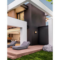 Pacific II Outdoor Wall Lantern Dark Anthracite E27 1x12W IP65 - thumbnail 2