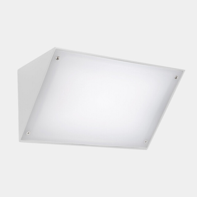 Curie Outdoor Wall Down Lamp 35cm White LED 28.9W CCT 2700-3200-4000K IP65 On-Off