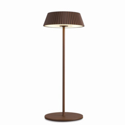 Relax Table Lamp, 2W LED, 3000K, 180lm, IP54, USB Charging Cable Included, Touch Dimmable, Rust Brown, 3yrs Warranty - thumbnail 1