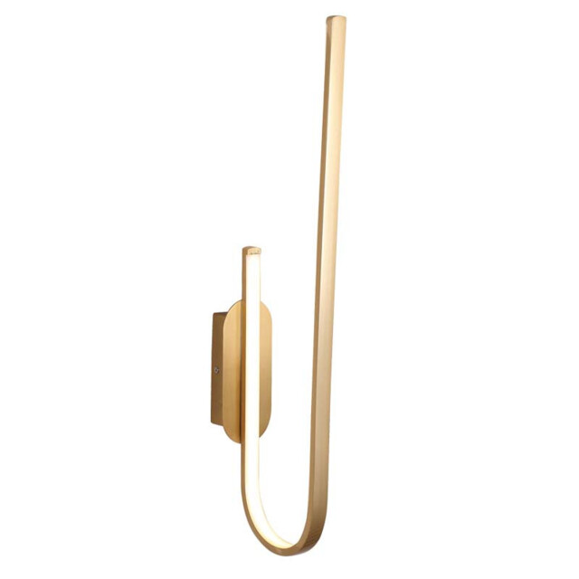 Evosmos Integrated Led Wall Lamp Gold Matt LED 3000K Dimmable - image 1
