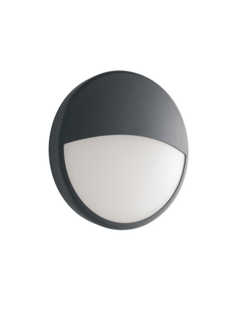 EVER LED Outdoor Flush Anthracite, IP65 2300lm 4000K 30x8cm
