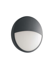 EVER LED Outdoor Flush Anthracite, IP65 2300lm 4000K 30x8cm