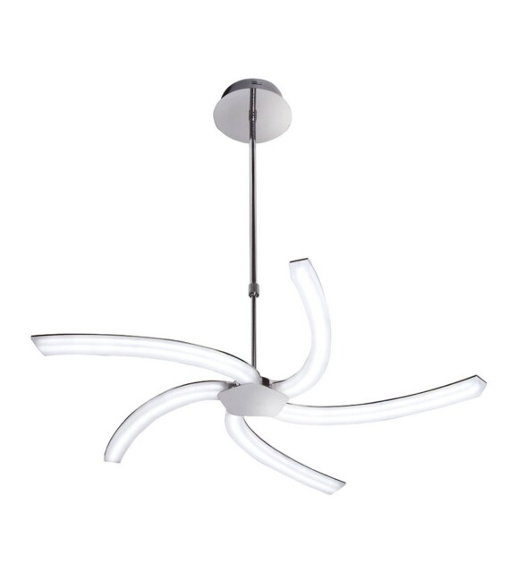 On Telescopic 30W LED 3000K, 3000lm, Polished Chrome, Frosted Acrylic - image 1