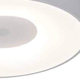 Coin Round Ceiling 80W LED With Remote Control 2700K-5000K, 3900lm, White, 3yrs Warranty - thumbnail 5