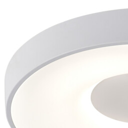 Coin Round Ceiling 80W LED With Remote Control 2700K-5000K, 3900lm, White, 3yrs Warranty - thumbnail 3