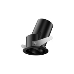 Quark 5.85cm LED Recessed Downlight Black 3000K