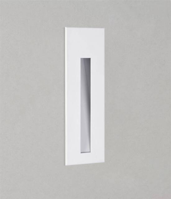 Borgo 55 3000K LED 1 Light Indoor Recessed Marker Wall Light White