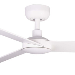 Rudder 106cm Ceiling Fan Matt White, Ash Blade, 3 Blade Reversible - thumbnail 5