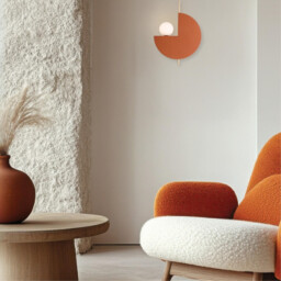 Solyros Wall Lamp Terracota - Painted Gold 1xG9 LED - Driver Not Included - thumbnail 2