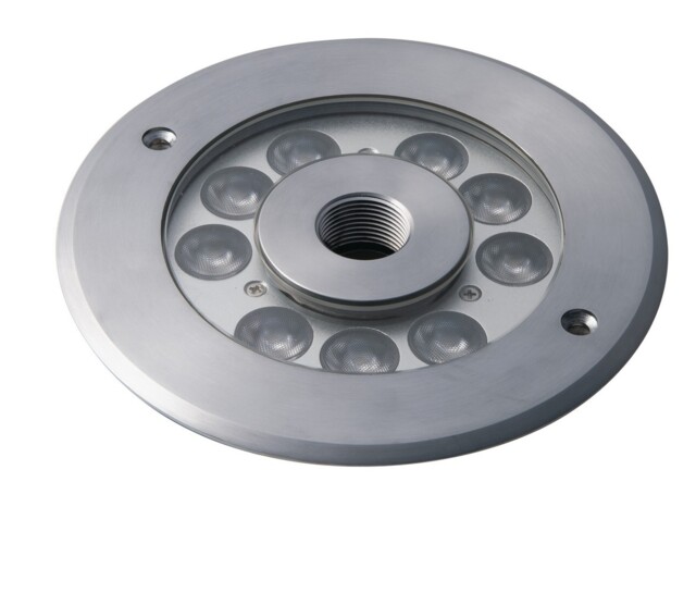 Crown Outdoor Rgb Full Colour LED Dimmable Fountain Light, Steel, IP68