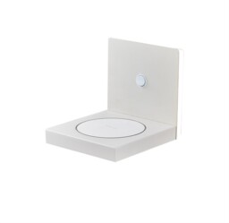 Zanzibar Backlight Wall Lamp Switched With Mobile Phone Induction Charger, 3W LED, 3000K, 210lm, Sand White - thumbnail 1