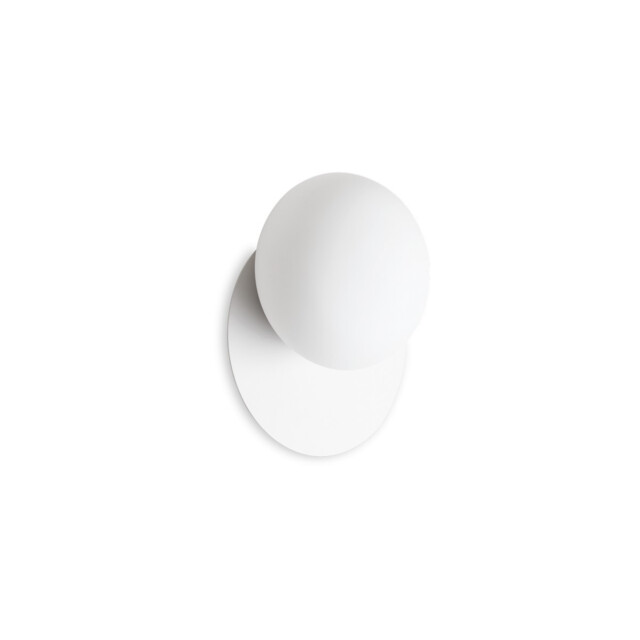 NINFEA Round Flush Wall Lamp White
