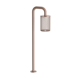 Zambelis Outdoor Bollard Sandy Coffee LED 3000K IP65