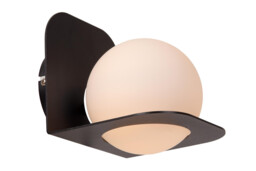 Lucide DAVY - Wall light Bathroom - 1xG9 - IP44 - Black - thumbnail 1