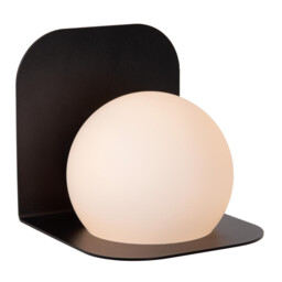 Lucide DAVY - Wall light Bathroom - 1xG9 - IP44 - Black - thumbnail 2