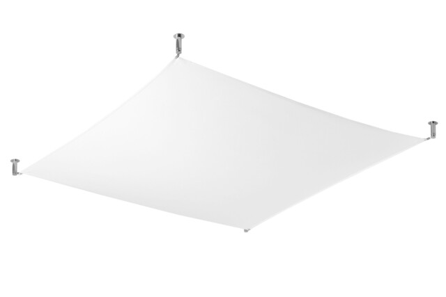 Luna Decorative Flush Fabric Light White G13 - image 1