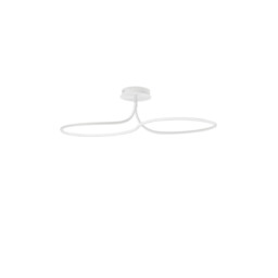 Juliet Globe Pendant Ceiling Light Brass, Black Metal White Opal Glass LED E14 - thumbnail 3