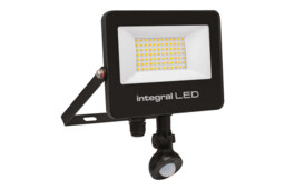 Super Slim 2 Floodlight IP67 3000LM 30W Tuya 3000/4000/6500K PIR 120° Non Dimmable 100LM/W Black