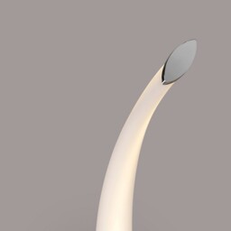 Armonia Wall Lamp Wave, 12W LED, 3000K, 900lm, Polished Chrome, Frosted Acrylic - thumbnail 5