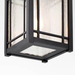 Quoizel Cedar Point Outdoor Pendant Ceiling Light Black, IP44 - thumbnail 5