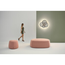 Collage 4 Ring Ceiling, 60W LED, 3000K, 4500lm, Black, 3yrs Warranty - thumbnail 5