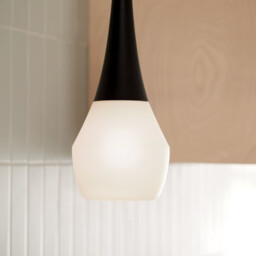 Kichler Deela Slim Pendant Ceiling Light Contemporary Black 1x E27 - thumbnail 5