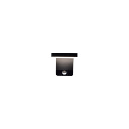 Cooper Motion Sensor Wall Lamp, 20W LED, 3000K, 1700lm, IP54, Black, 3yrs Warranty - thumbnail 1