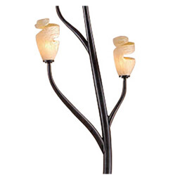 Forest Floor Lamp 4 Light G9, Brown/Black Oxide, NOT LED/CFL Compatible - thumbnail 5