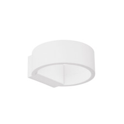 Enna Integrated LED Wall Lamp Sandy White Aluminium LED 6W 444Lm 3000K - thumbnail 1
