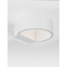 Enna Integrated LED Wall Lamp Sandy White Aluminium LED 6W 444Lm 3000K - thumbnail 3