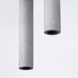 Pastelo Modern Cluster Pendant Ceiling Light Concrete 3x G9 - thumbnail 5