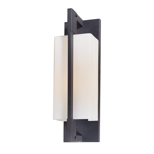 Blade 1 Light Medium Wall Bracket Forged Iron, Glass, IP44