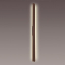 Lotus 1.4m Wall Lamp, 24W LED, 3000K, 2300lm, IP54, Rust Brown, 3yrs Warranty - thumbnail 2