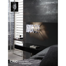Tokio Rectangular Telescopic 10 Light G9 Polished Chrome/Black - thumbnail 5