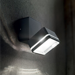 Omega Square Single Spotlight Anthracite IP54 4000K - thumbnail 2