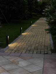 Combo Modern Pedestal Light Outdoor - Ø 9cm - LED - 1x9W 3000K - IP54 - Black - thumbnail 5