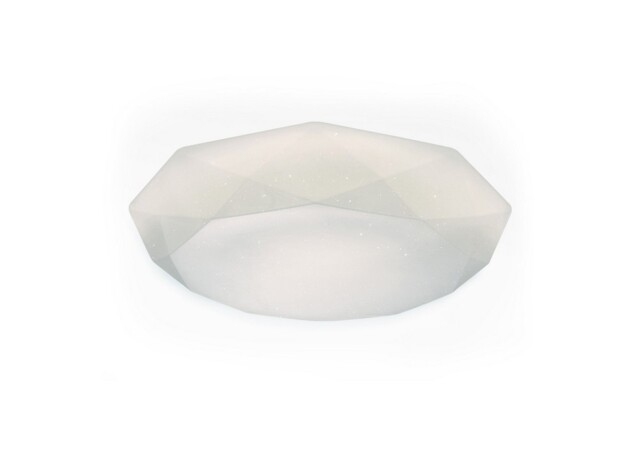 Diamante Flush Ceiling 21W LED 5000K, 2100lm, White Acrylic - image 1