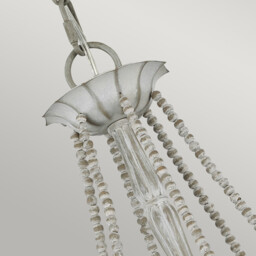 Feiss Maryville 6 Light Chandelier Washed Grey - thumbnail 3
