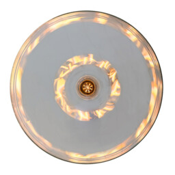 Clifton Dome Pendant, Satin Brass - thumbnail 3