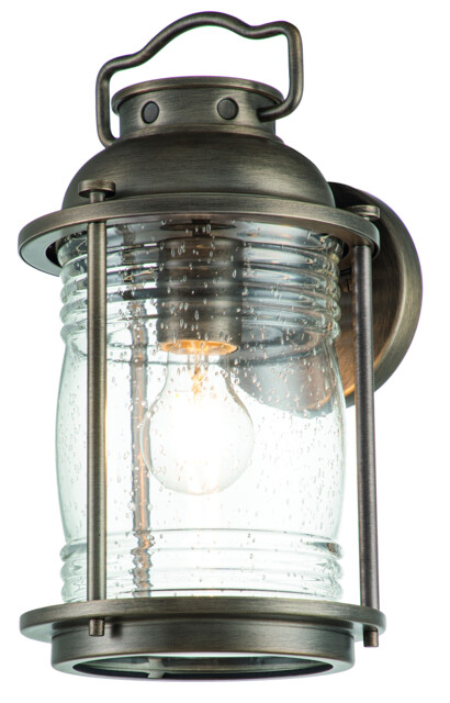 Kichler Ashland Bay Outdoor Wall Lantern Burnished Bronze, IP44 - image 1