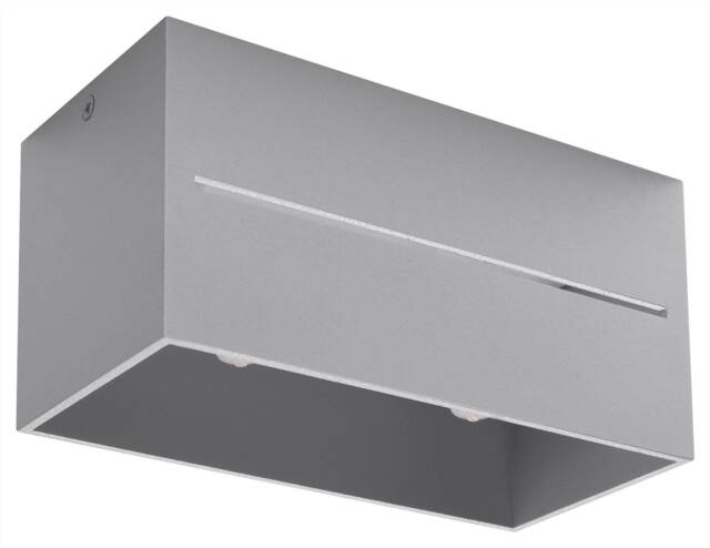 Lobo 2 Light Ceiling Grey, GU10 - image 1