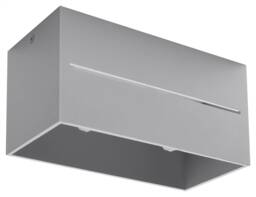 Lobo 2 Light Ceiling Grey, GU10
