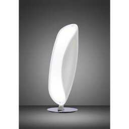 Pasion Table Lamp 2 Light E27, Gloss White/Polished Chrome - thumbnail 2