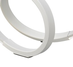 Infinity Table Lamp 12W LED 3000K, 1000lm, White, White Acrylic - thumbnail 3